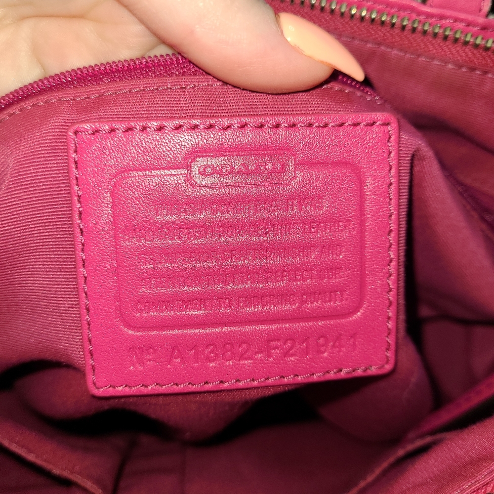 Authentic Coach Purse - Picture 4 of 7